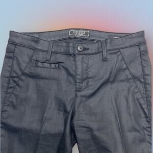 GUESS Women’s 26 Black Lightweight TROUSER FLARE Jeans